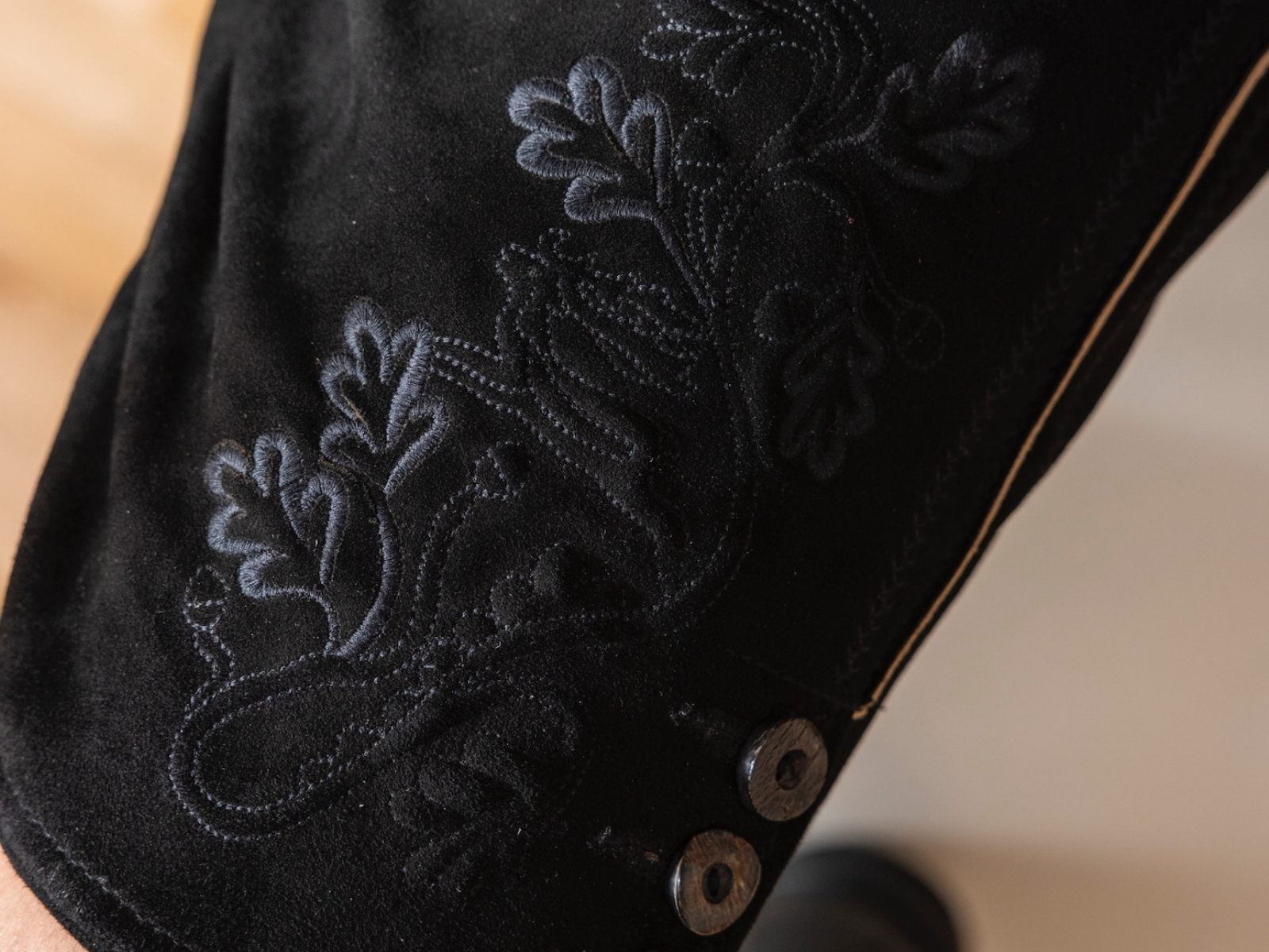 Lederstruktur Detail